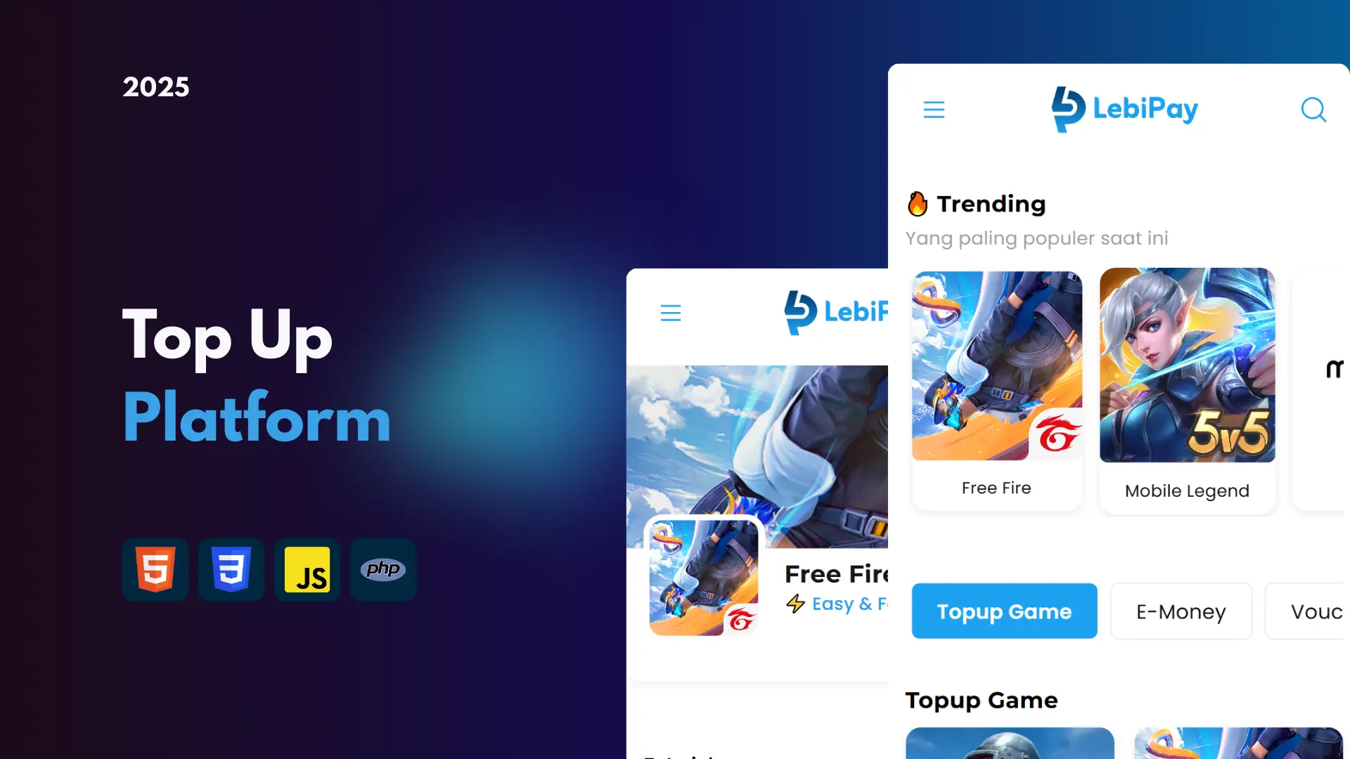 Lebipay – Digital Top Up Platform